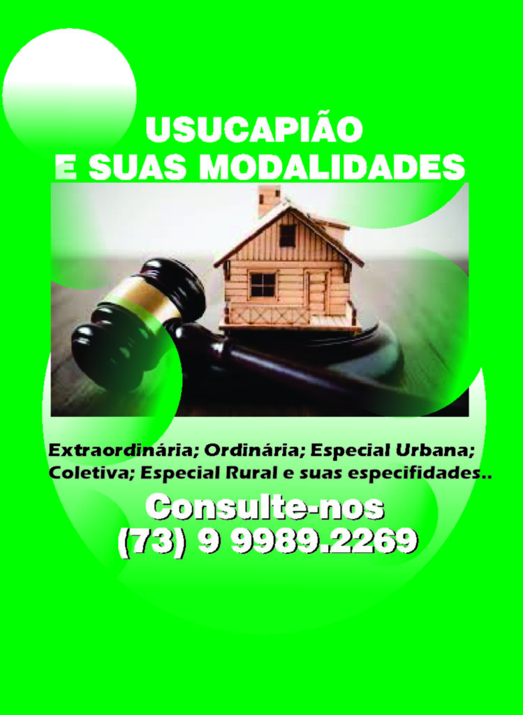 Regularização Fundiária  - USUCAPIÃO