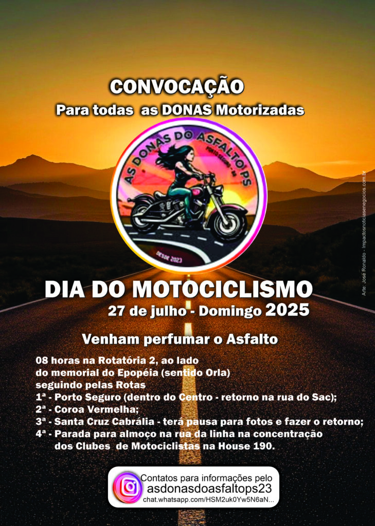 Dia do Motociclismo - Donas do Asfalto PS