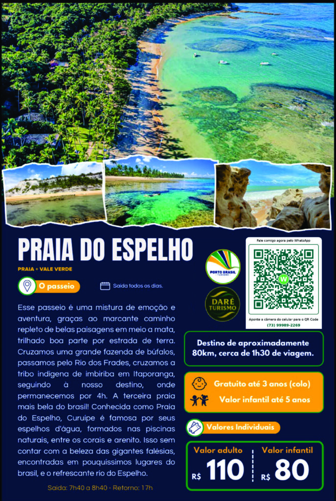 Praia do Espelho te espera