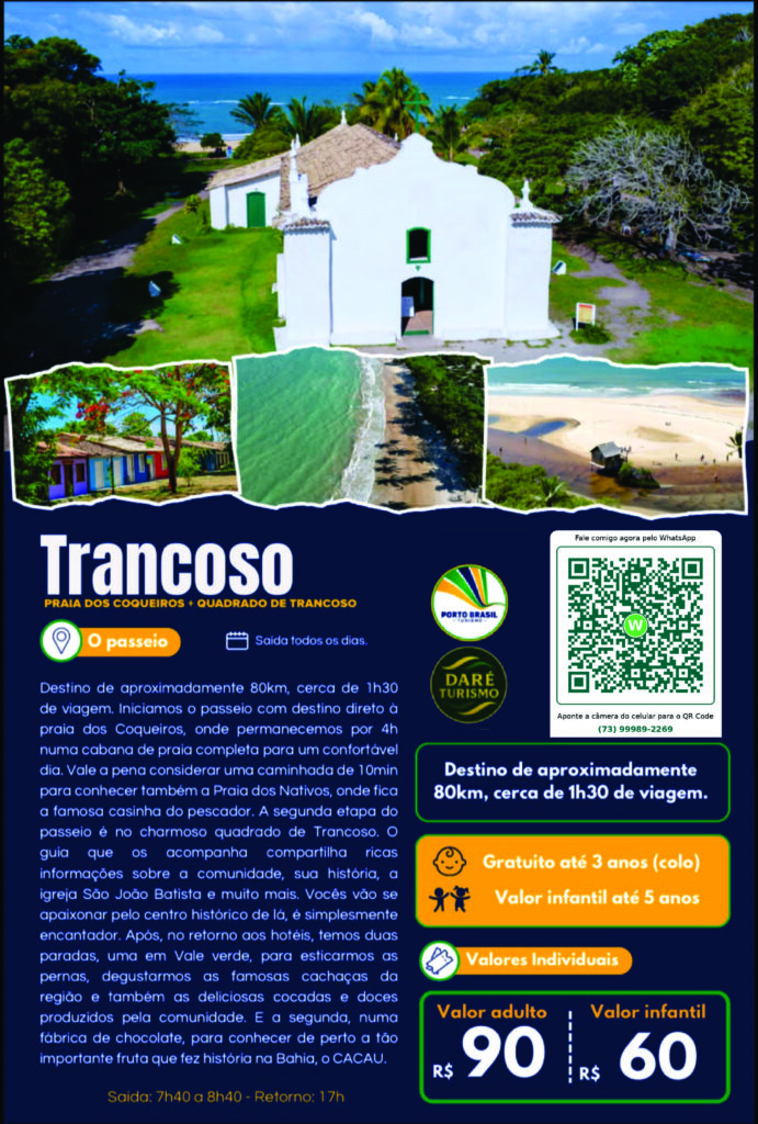 Trancoso - Praia, Quadrado, Chocolate